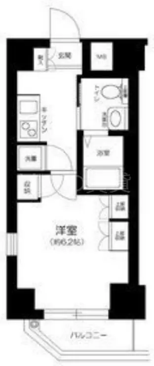 フェルクルール品川南 2階階 間取り