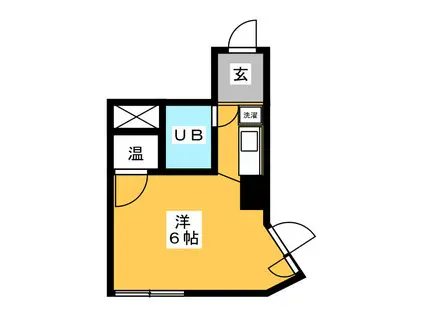 東神田サマリヤマンション(ワンルーム/4階)の間取り写真