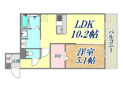 KANEMASA(1LDK/3階)の間取り写真