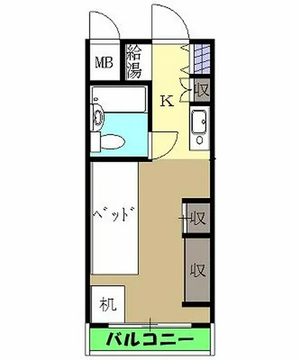 芙蓉ハイネス 2階階 間取り