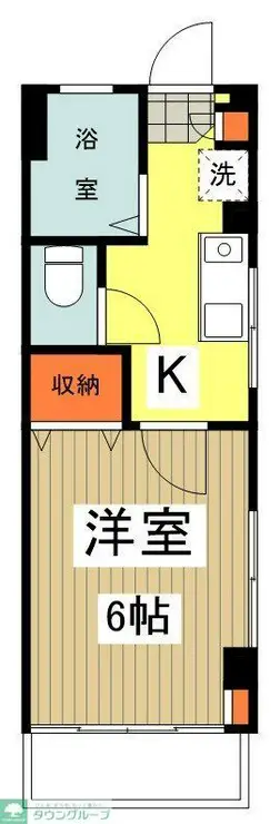 共栄ハイツ 2階階 間取り