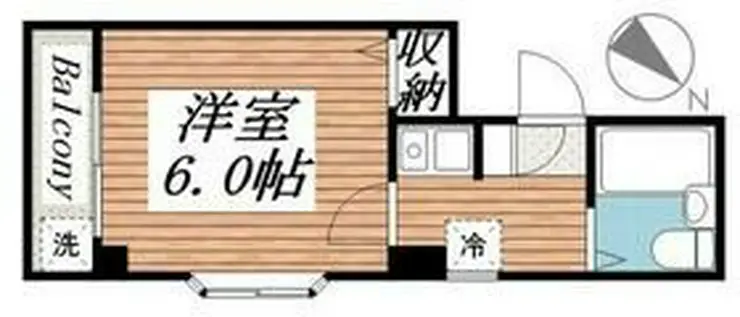 レジデンス三田 3階階 間取り