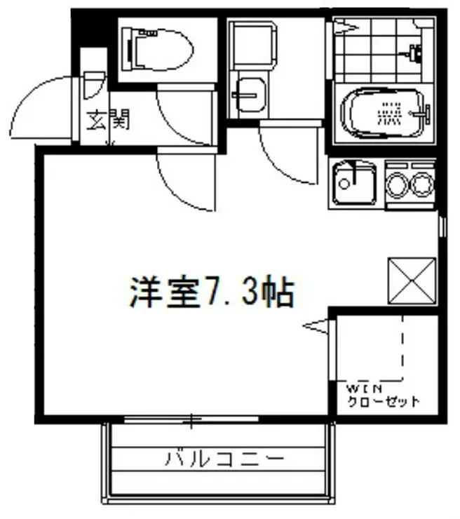 カーサ フェリーチェ 1階階 間取り