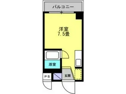 リアライズ新今里I(ワンルーム/4階)の間取り写真