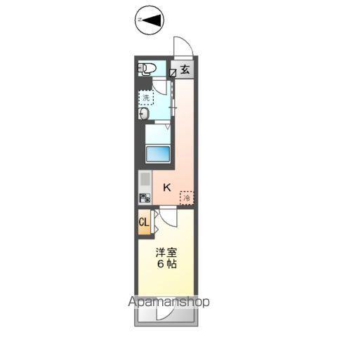 三好3丁目マンション工事(1K/2階)の間取り写真