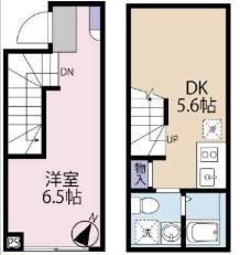 HJ PLACE NISHIHARA HJ PLACE 西原(1DK/B2階)の間取り写真