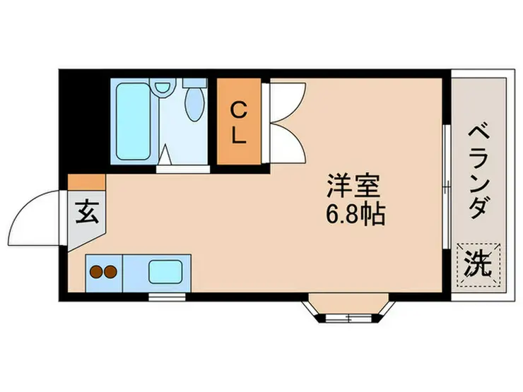 NNハイツ 3階階 間取り