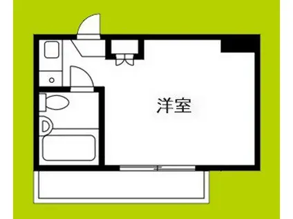 リバープラザ駒川(ワンルーム/5階)の間取り写真