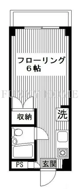 サニーヒルズ 2階階 間取り
