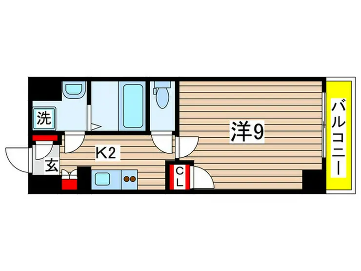 スカール千葉みなと 8階階 間取り
