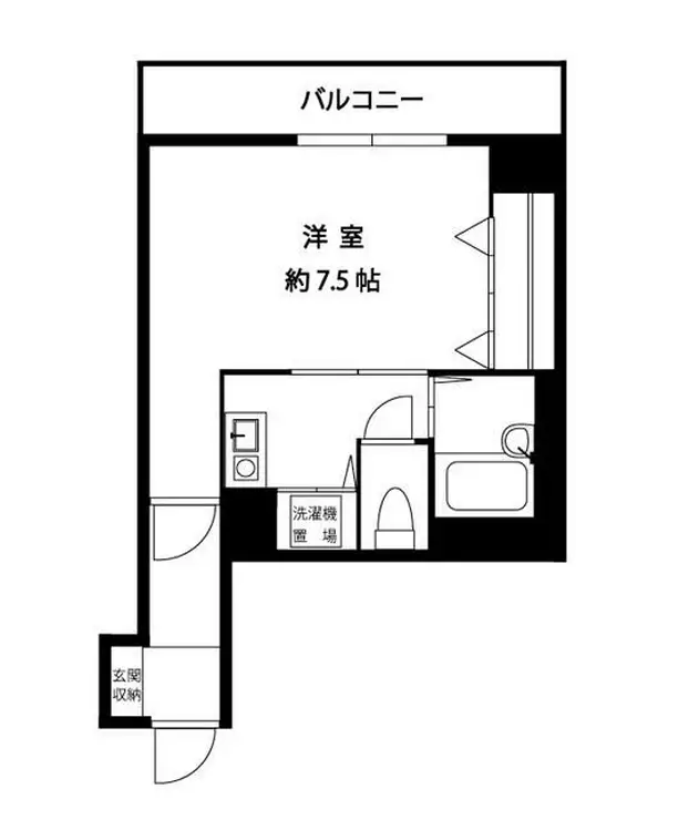 アサカシオン三軒茶屋 3階階 間取り
