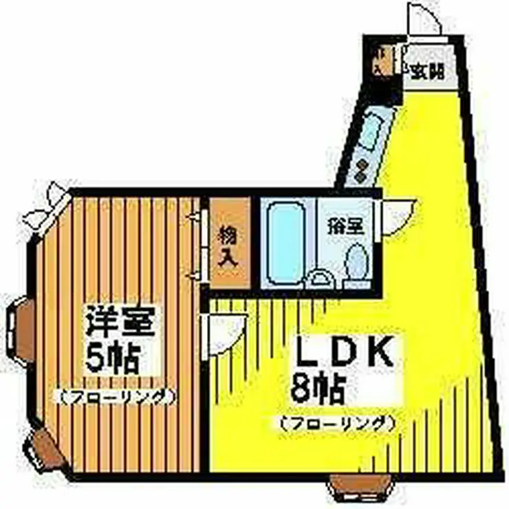ラポルタイズミ 3階階 間取り