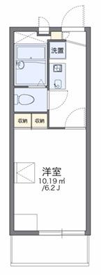 レオパレス西本町(1K/3階)の間取り写真