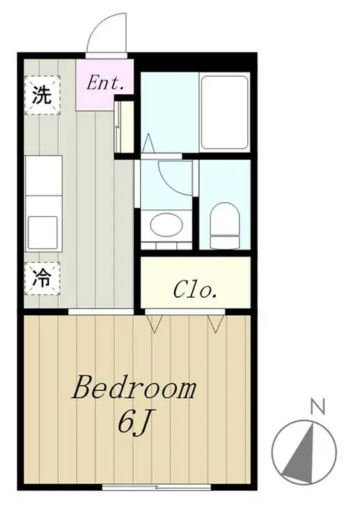 WING EAST 2階階 間取り