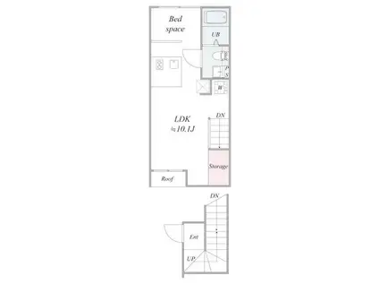 GRANDE MAISON SUGAMO(1LDK/3階)の間取り写真