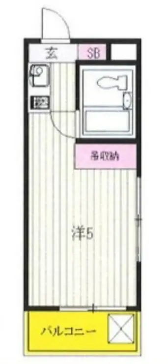 メゾン・ド・フェスタン 2階階 間取り