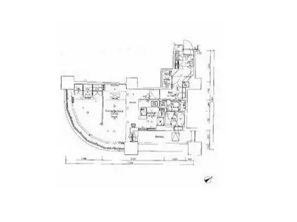 東京ツインパークス ライトウィング(ワンルーム/9階)の間取り写真