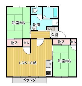 ＪＲ播但線 京口駅 徒歩19分 2階建 築31年