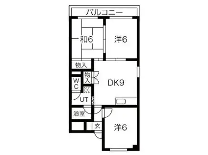 シティアーク新栄(3DK/7階)の間取り写真