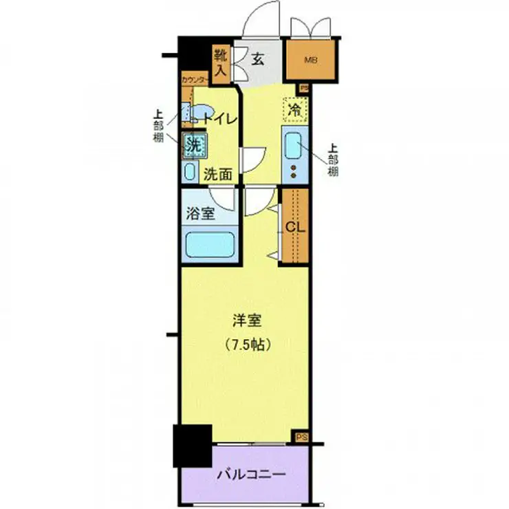 ジェノヴィア浜松町グリーンヴェール 10階階 間取り