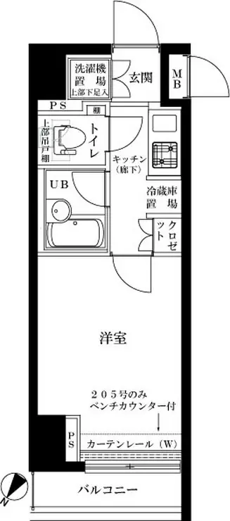 ルーブル豊島千石 10階階 間取り