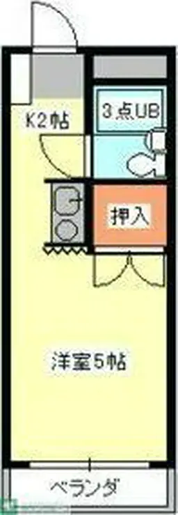 サンアベニュー東久留米 3階階 間取り