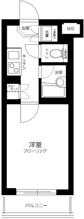 ルーブル練馬参番館 2階階 間取り