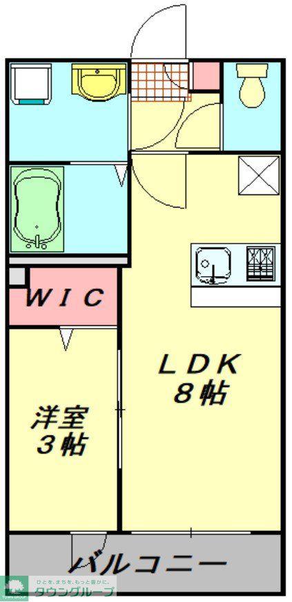 BESTSTAGE東大宮4丁目IV(1LDK/1階)の間取り写真
