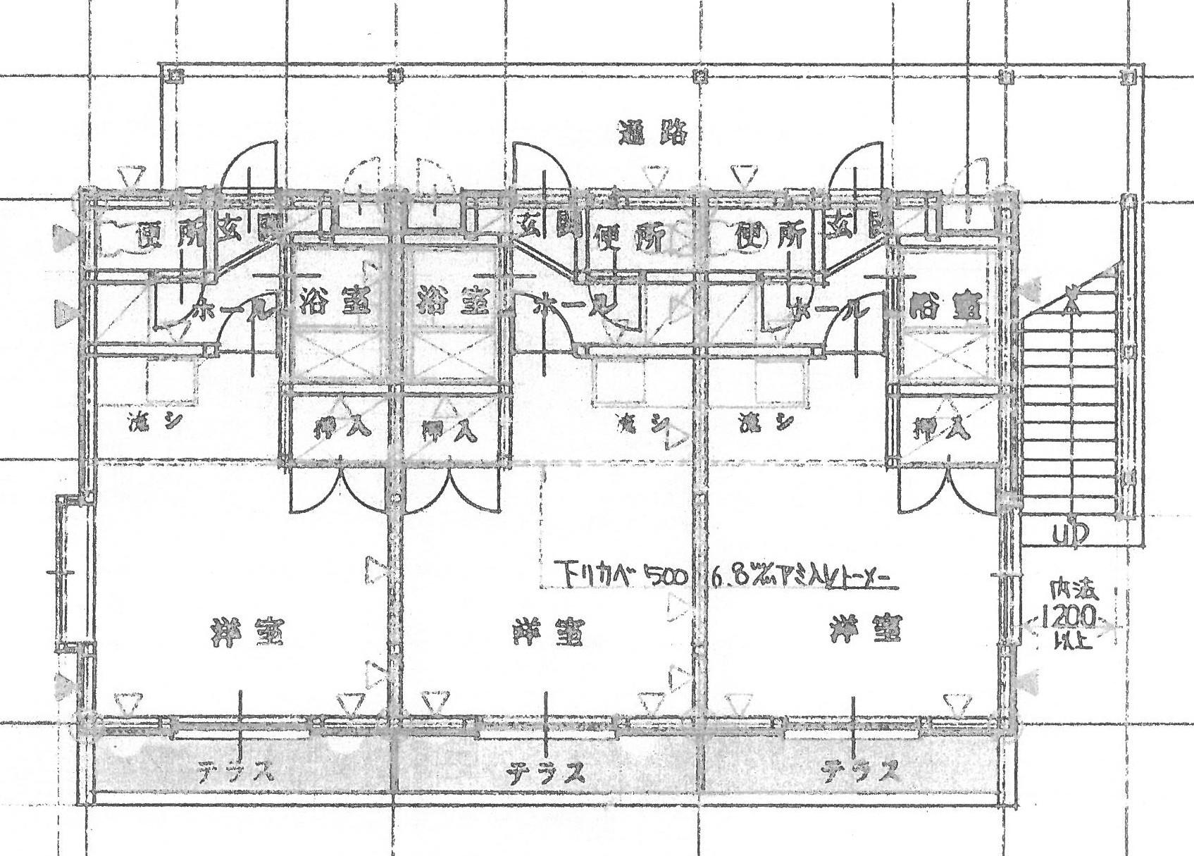 ステージサイプレス音路C(ワンルーム/2階)の間取り写真