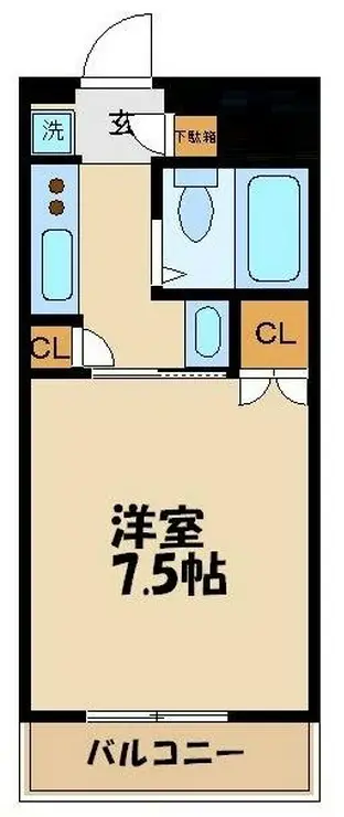 ウインベルソロ狛江 2階階 間取り