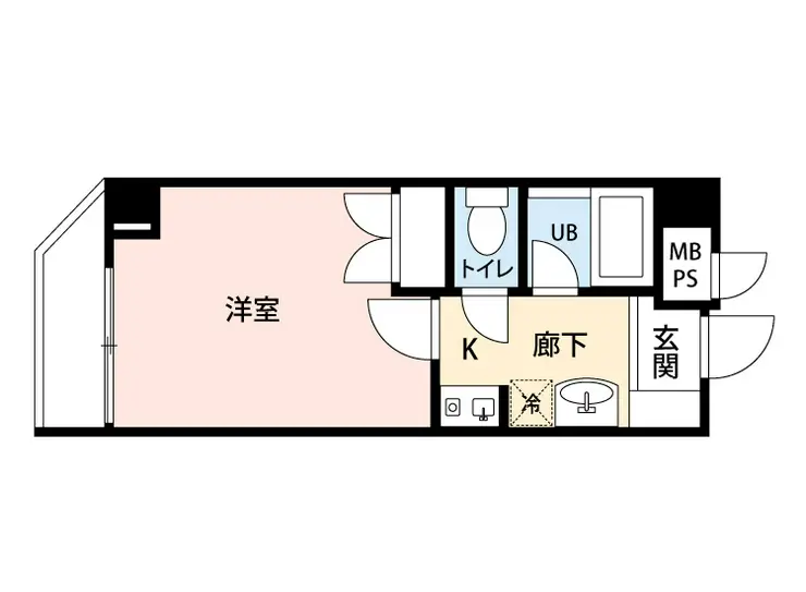 エーシーフィールズ 7階階 間取り