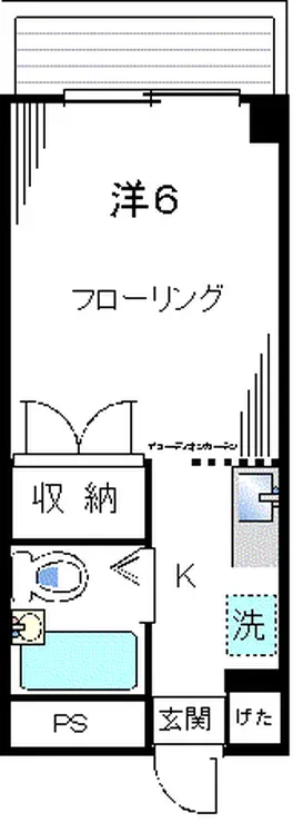 アメニティ高坂 2階階 間取り