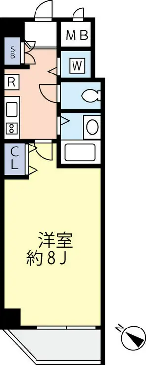 グランヴァン学芸大学 2階階 間取り