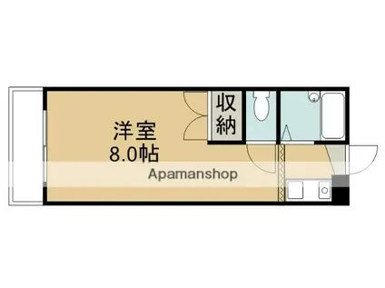 和光ビル本館(ワンルーム/5階)の間取り写真