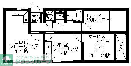 チェリーヒルズ荻窪302ぺっとそうだん(3SLDK/3階)の間取り写真