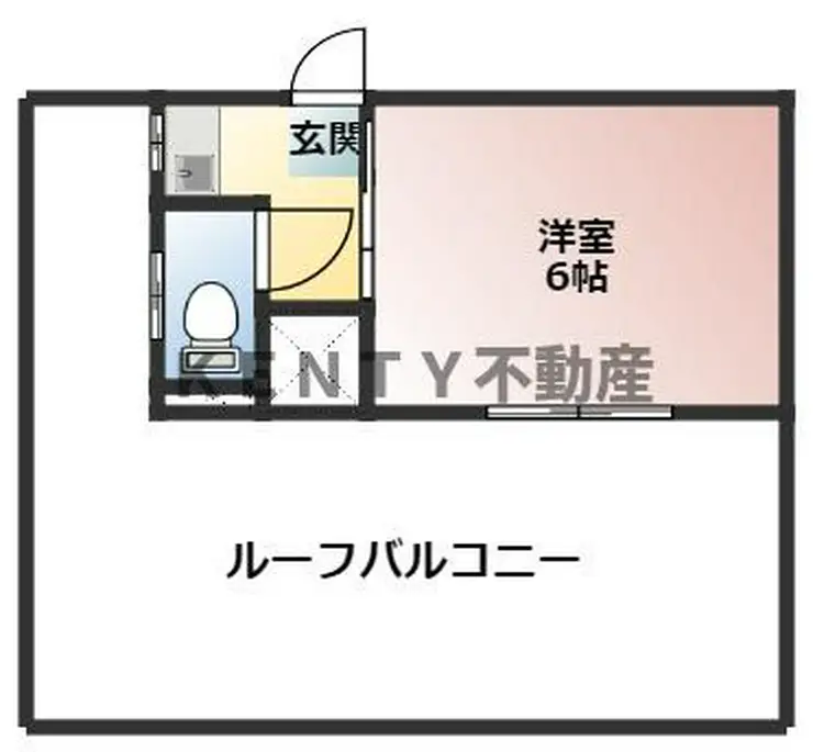 田園ロイヤルハイツ 7階階 間取り