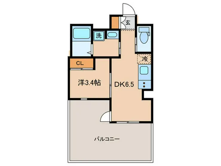 ヴァンテ・アン神楽坂 7階階 間取り