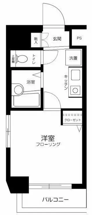 スカイコート高田馬場第5 8階階 間取り