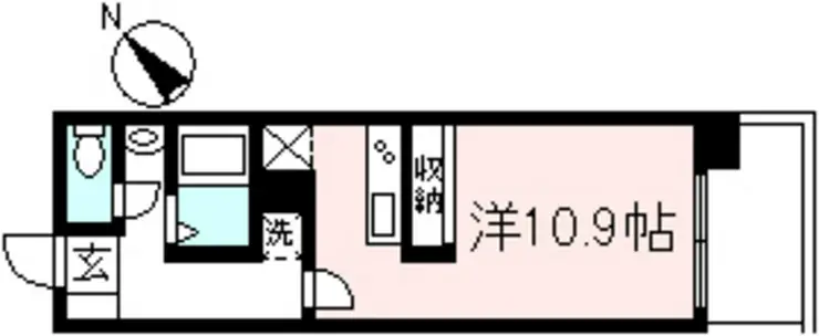 ガーデンヒルズ白鳥 2階階 間取り