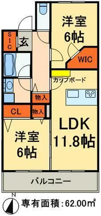 ロイヤルパークスシーサー南千住 9階階 間取り