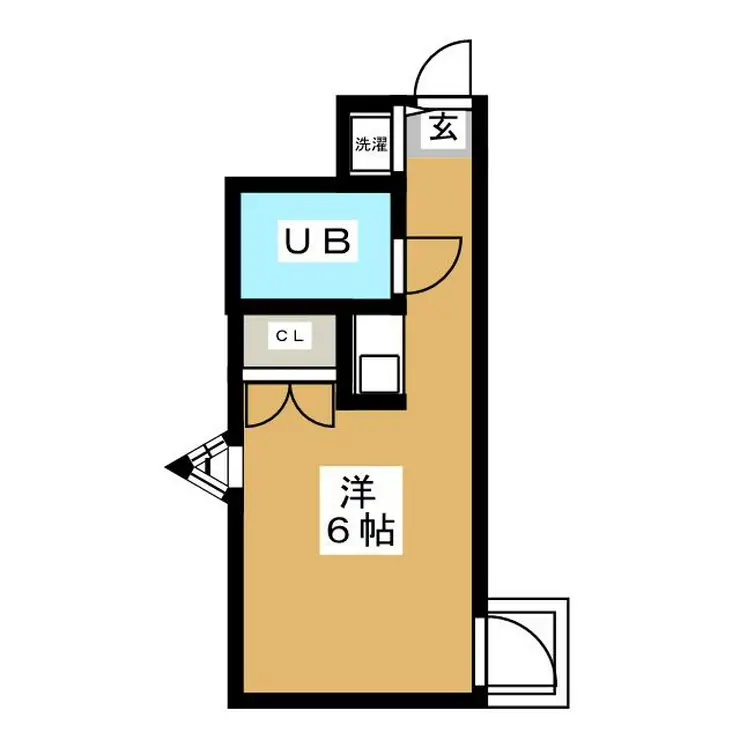 マリオン高円寺 3階階 間取り