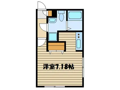 MODULOR中村橋(1K/4階)の間取り写真