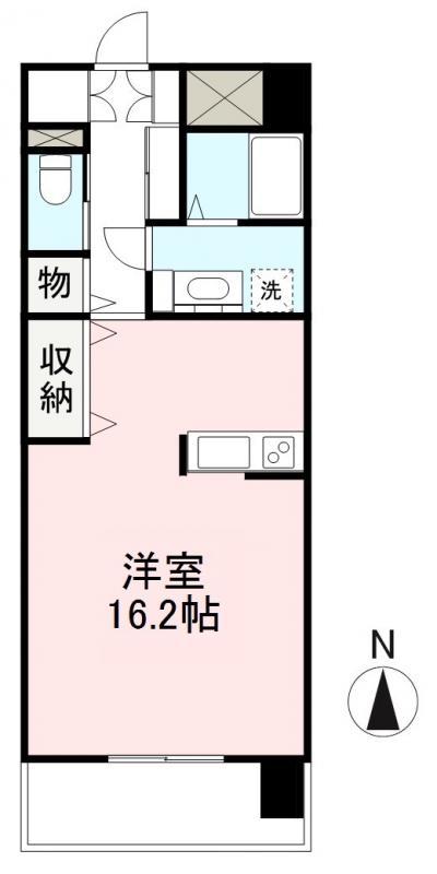 RICHEL(1K/2階)の間取り写真