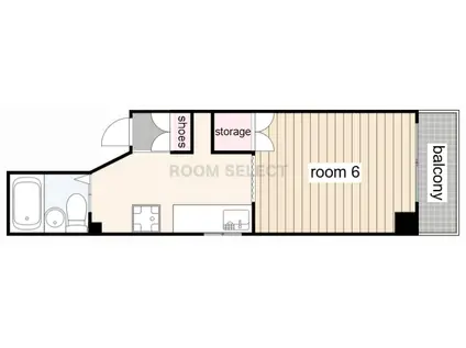 メゾン壱番館(1K/3階)の間取り写真