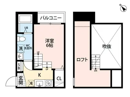 SOLA CASA QUATTUOR(ワンルーム/1階)の間取り写真