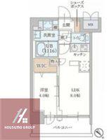 プランドール新北野(1LDK/2階)の間取り写真
