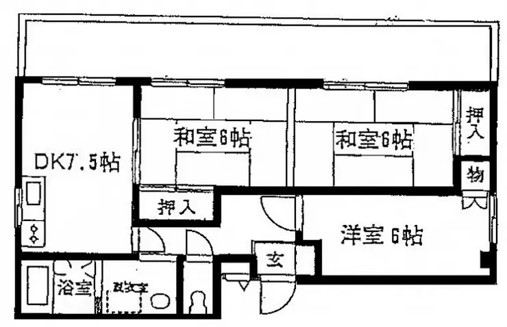 ブリックハウスノザキ 4階階 間取り