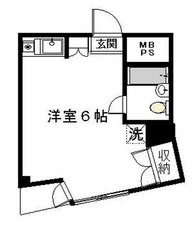 シェルハウス秀里 3階階 間取り
