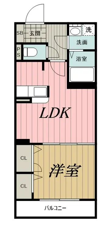 コルテカノン 3階階 間取り