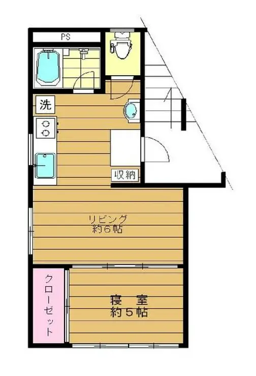 ジュネス西麻布 2階階 間取り